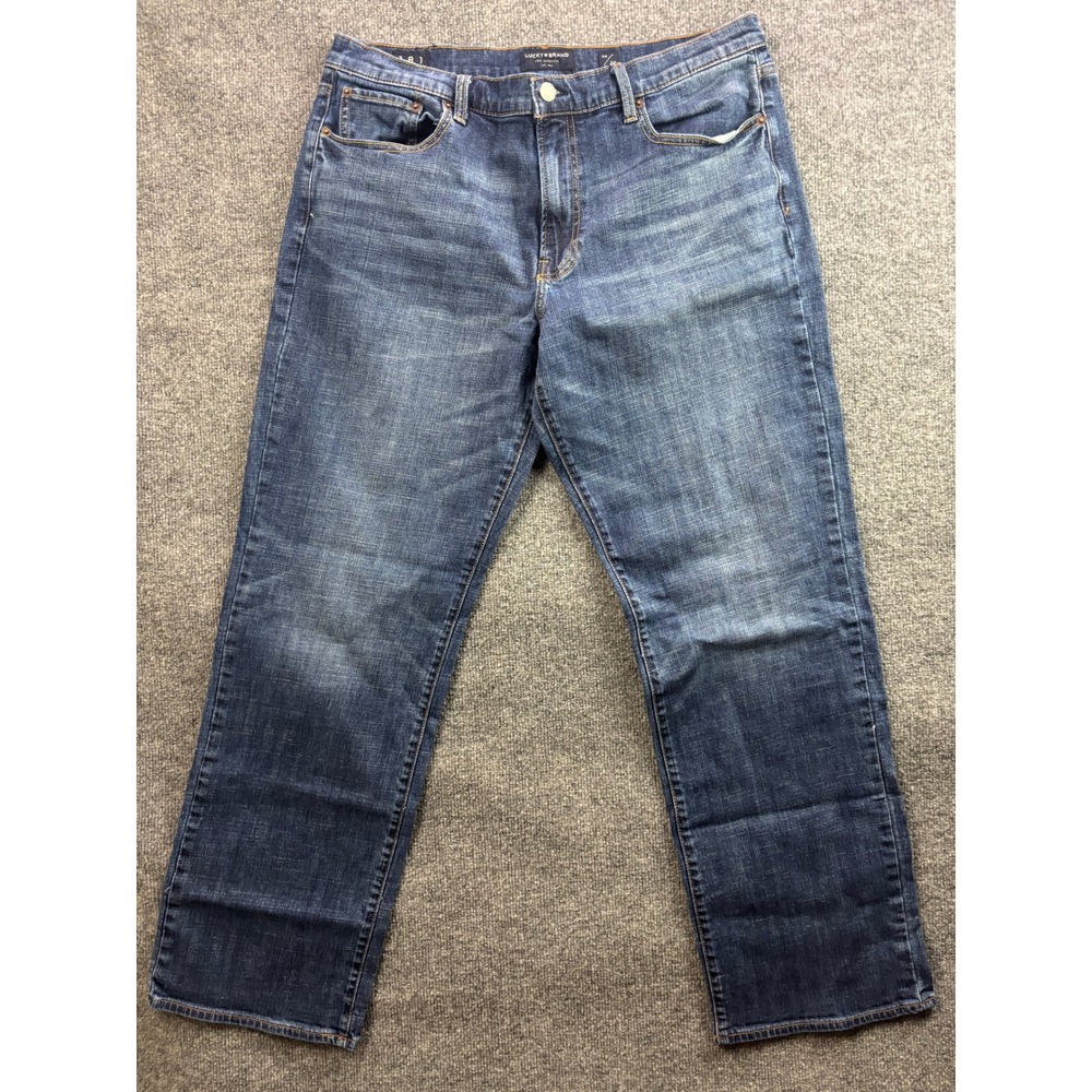 Lucky Brand 181 Relaxed Jeans Mens 36 Blue Straight Leg Denim Pants